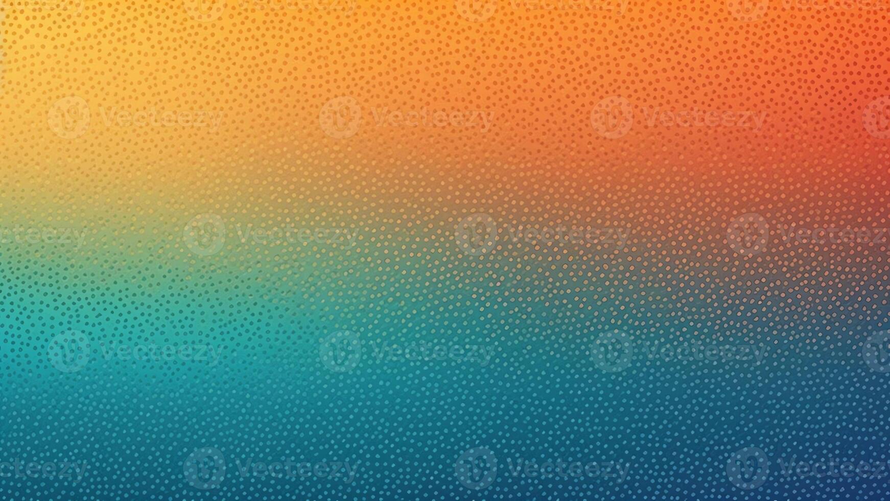 ai génératif Jaune Orange or corail pêche rose marron sarcelle bleu abstrait Contexte pour conception Couleur pente ombre mat miroiter grain rugueux bruit coloré modèle photo