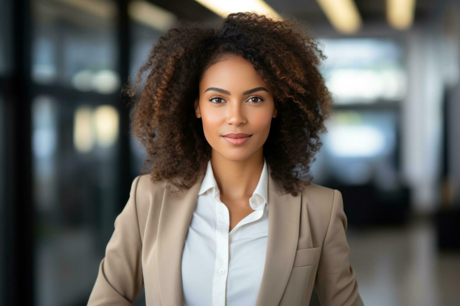 magnifique africain américain femme d'affaires photo