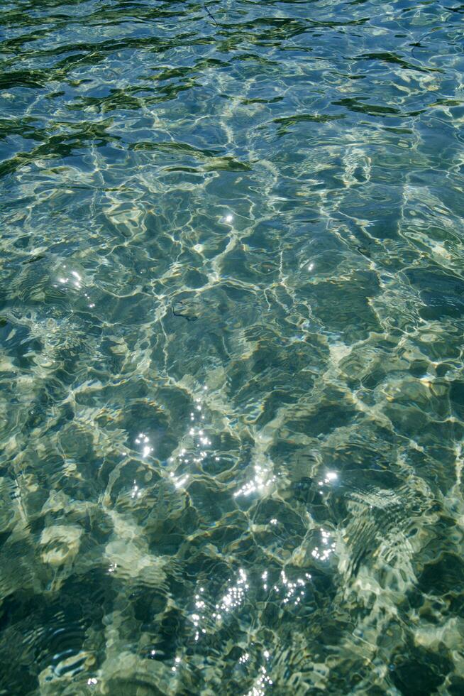 vagues dans mer l'eau photo