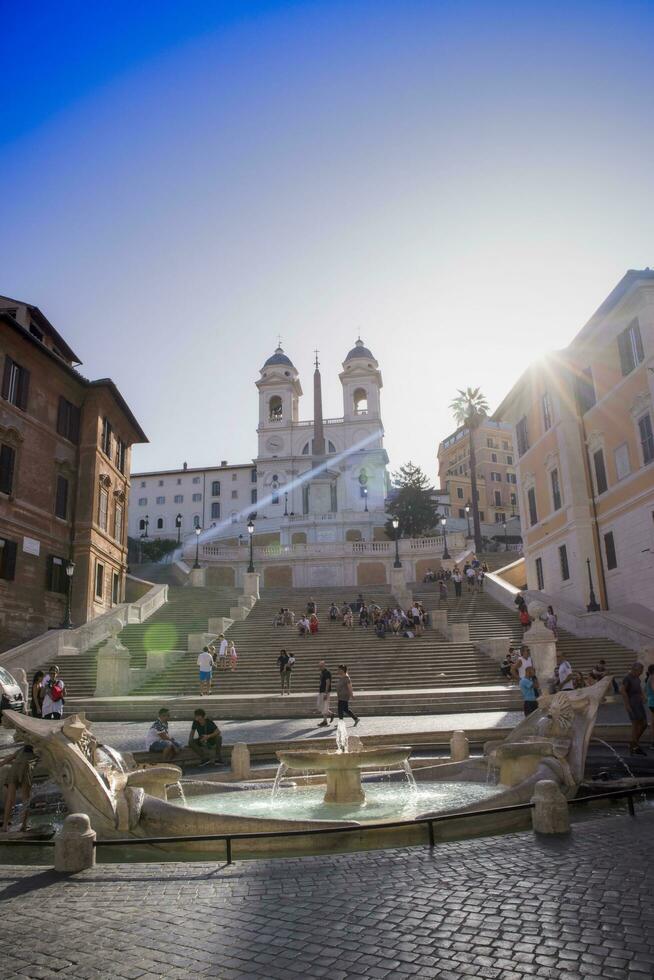 le barcaccia Rome Fontaine photo