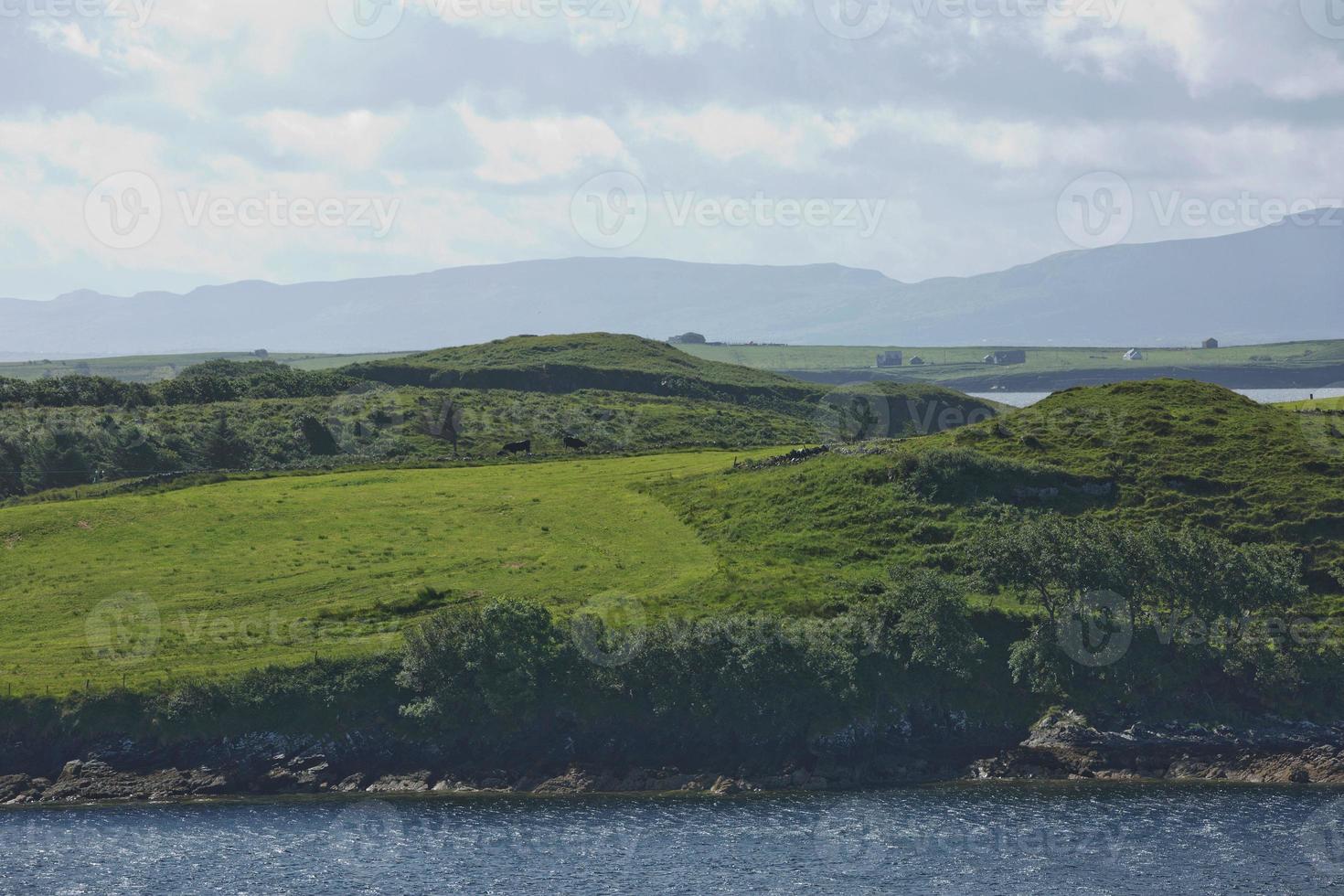 Côte irlandaise près de killybegs, comté de donegal en Irlande photo