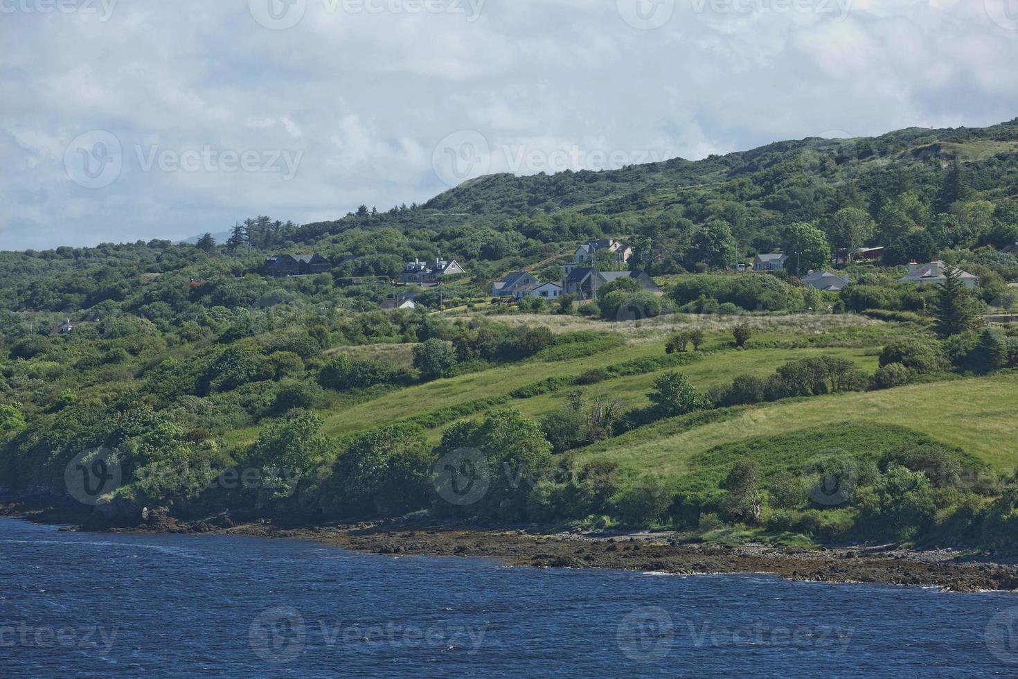 Côte irlandaise près de killybegs, comté de donegal en Irlande photo