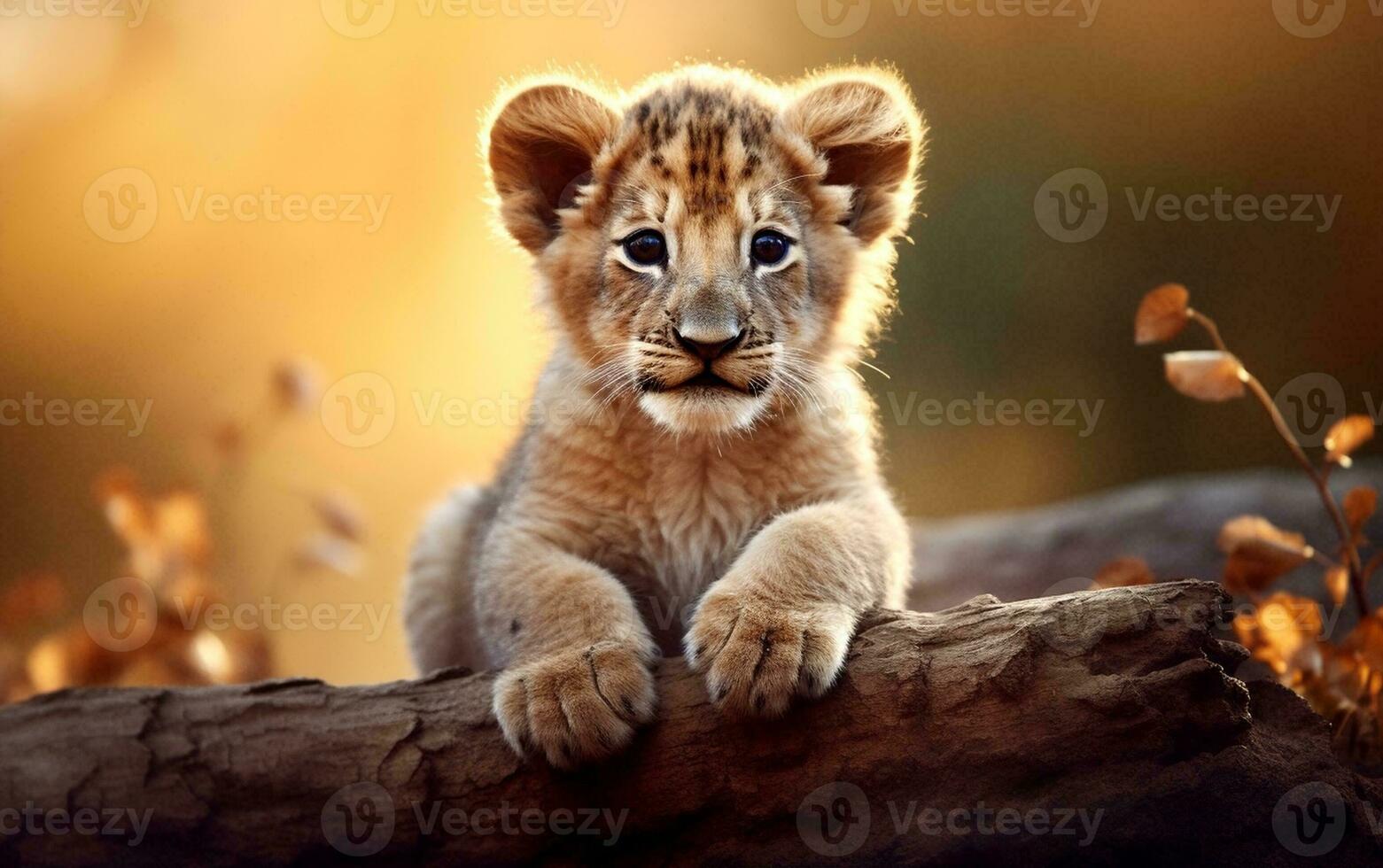 Lion dans faune photo