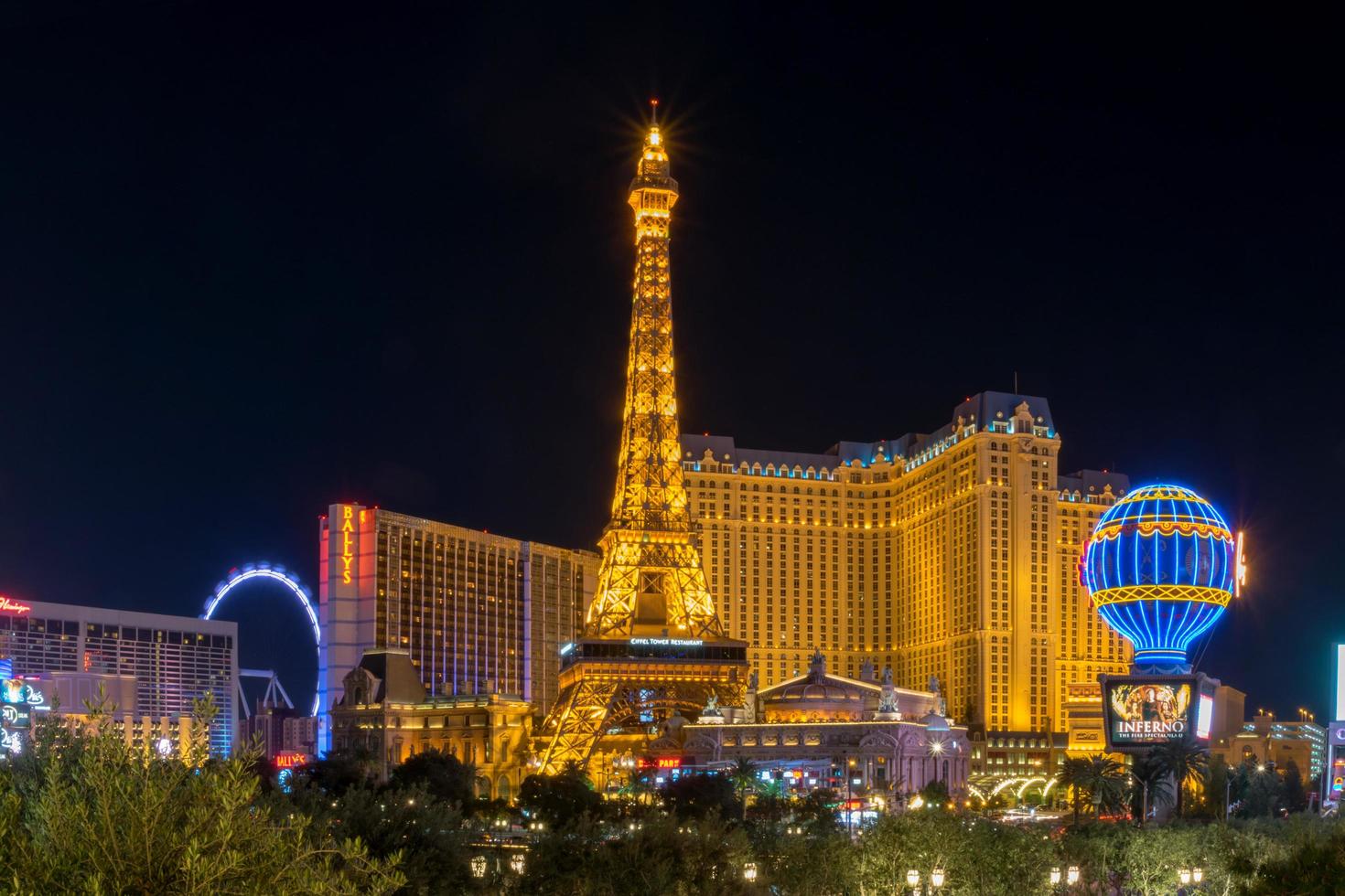 Las Vegas la nuit, Nevada, États-Unis photo