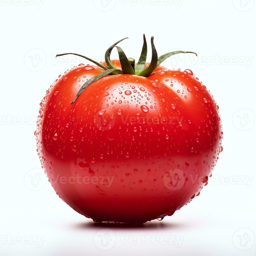tomate produit la photographie blanc Contexte photo