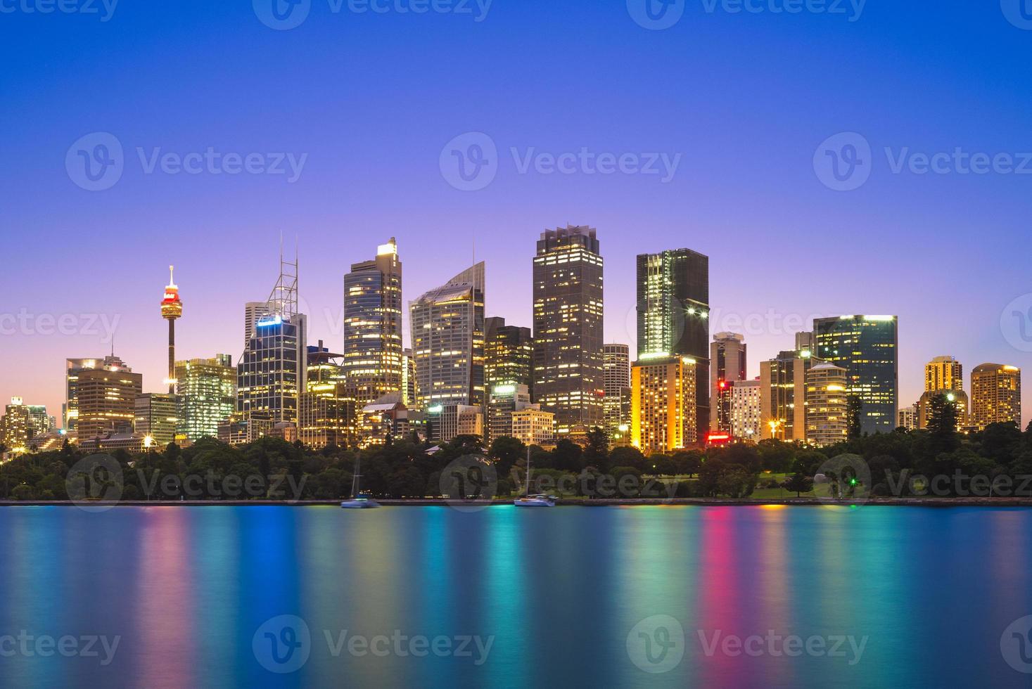 Quartier central des affaires de Sydney en Australie photo