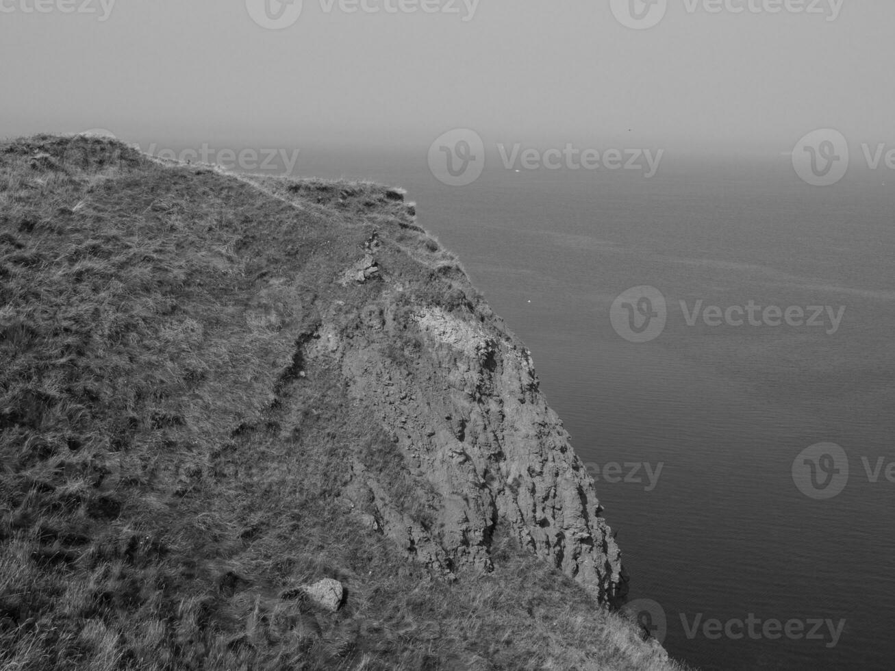 île de helgoland dans la mer du nord photo