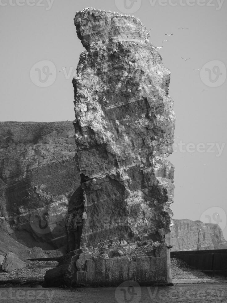 île de helgoland en allemagne photo