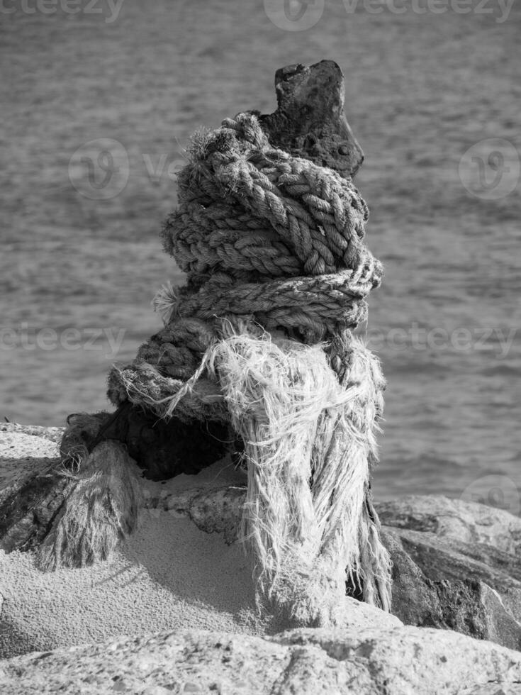 allemand île dans le Nord mer photo