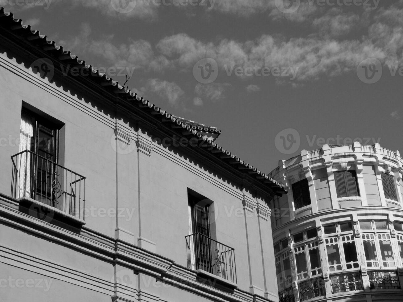 la ville de malaga en espagne photo