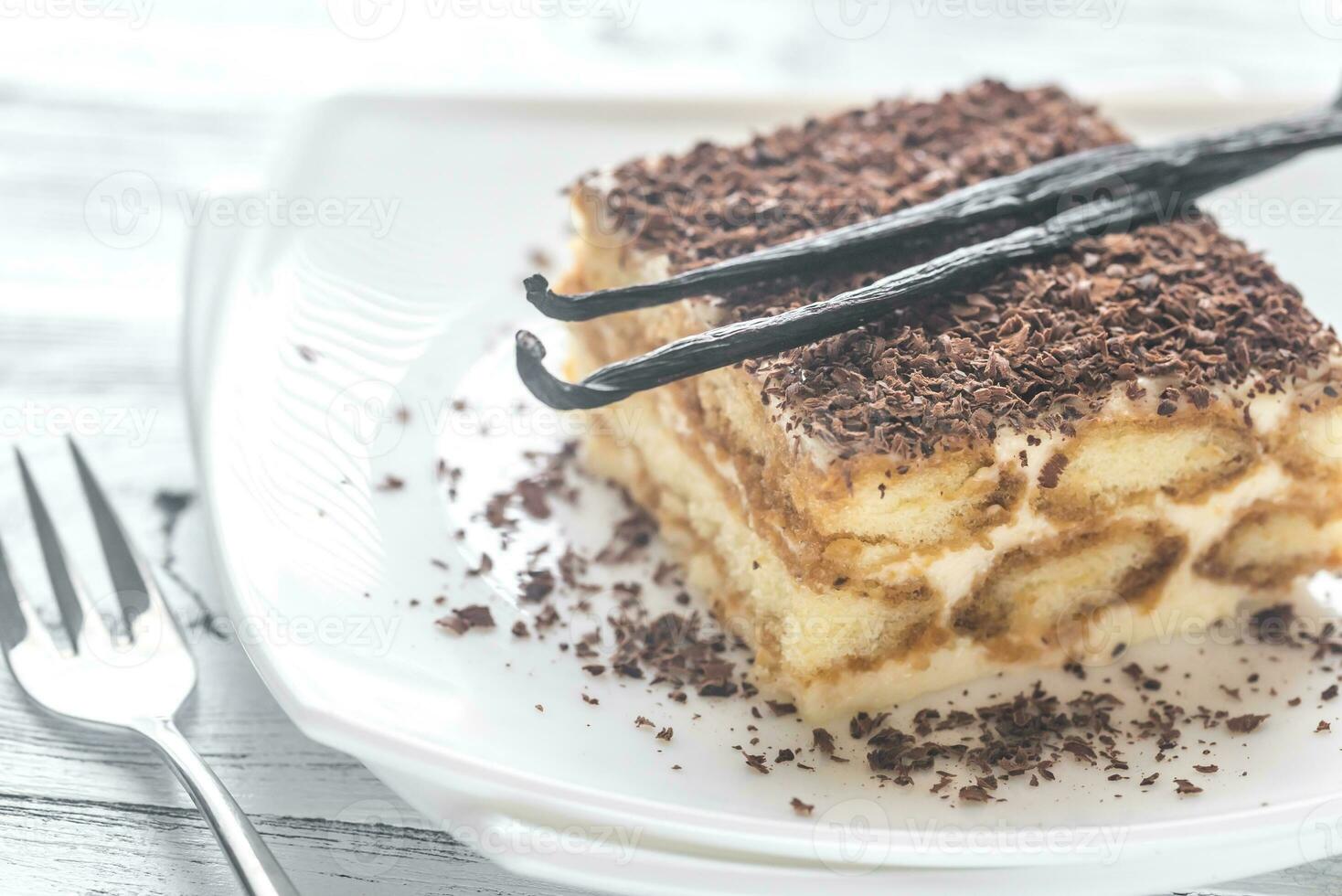 tiramisu avec Chocolat Garniture photo