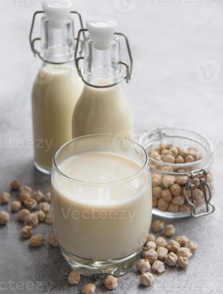 lait de pois chiches aux pois chiches photo