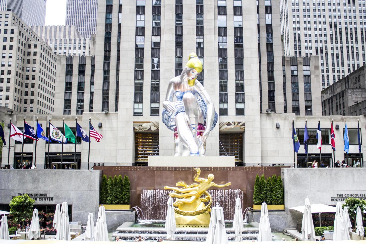 Statue à Rockefeller Plaza, New York, 2017 photo