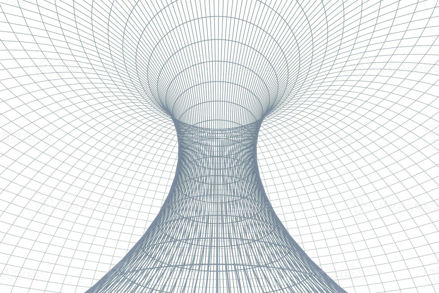 3d le rendu, courbe lignes avec foncé Contexte photo