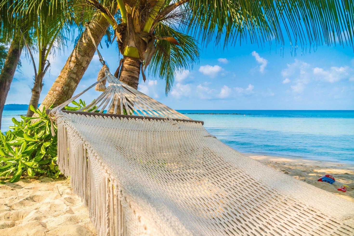 hamac sur la plage photo