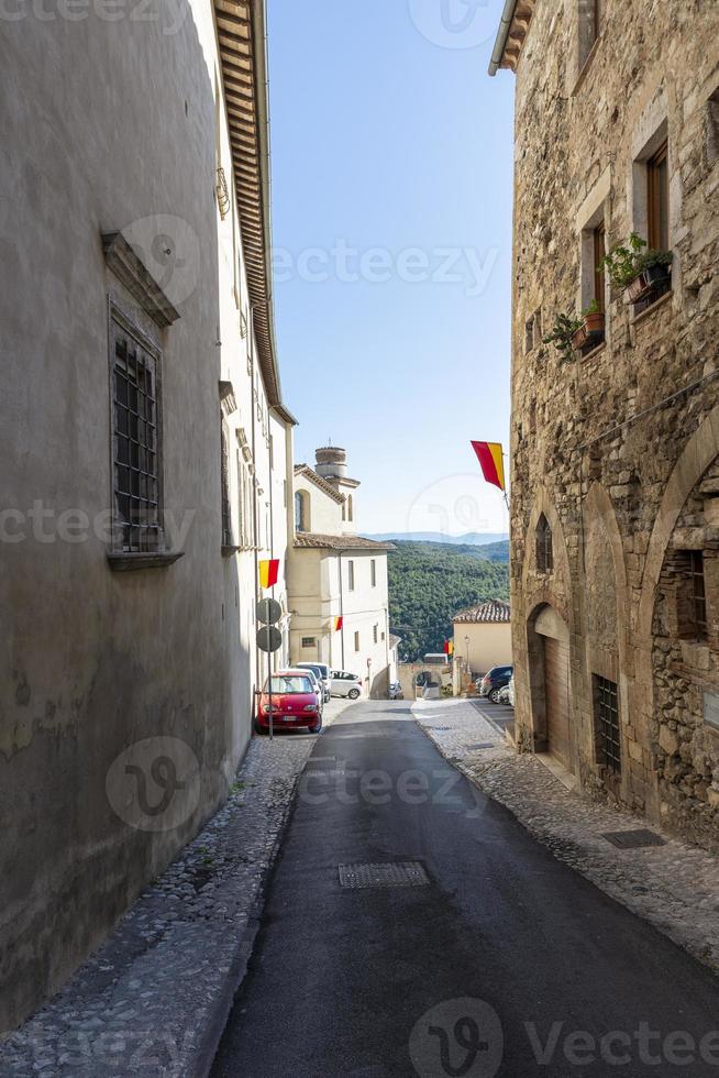 architecture des rues et des bâtiments du centre d'amelia photo