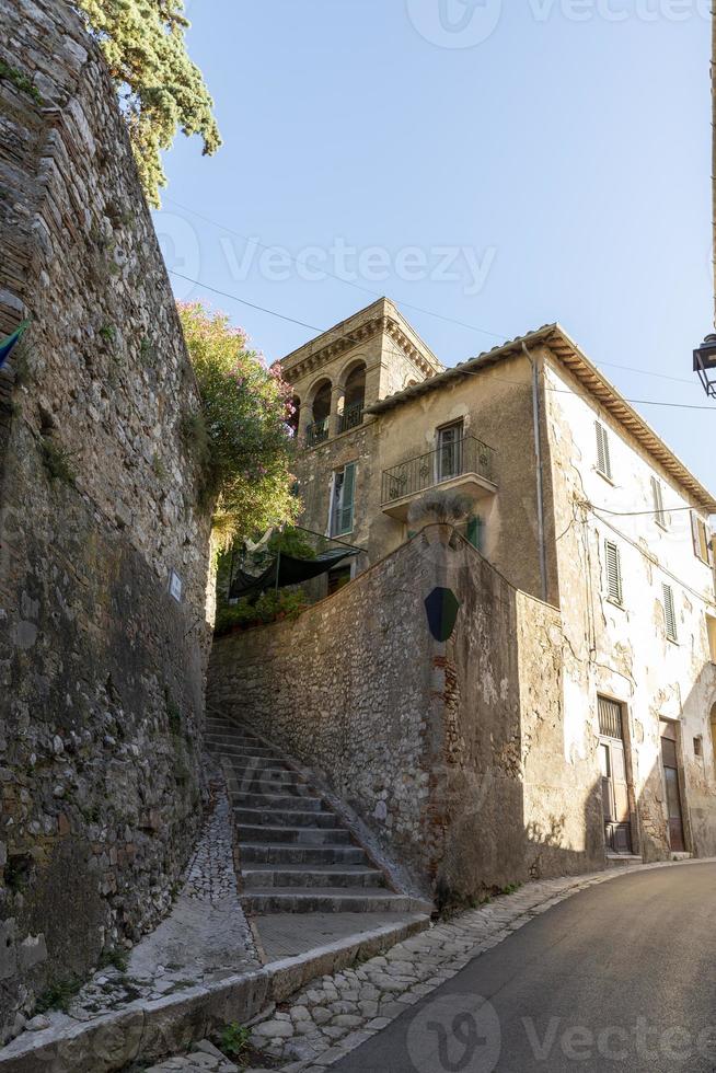 architecture des rues et des bâtiments du centre d'amelia photo