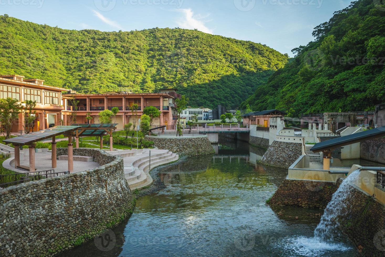 Parc de source froide de suao à yilan, taiwan photo