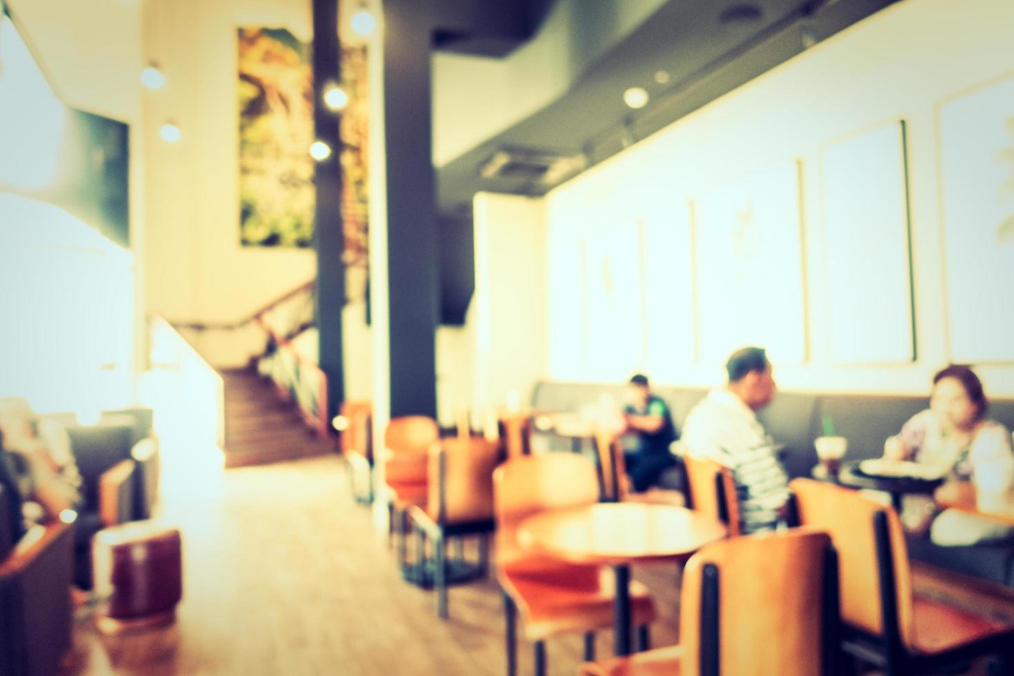 flou abstrait et café-restaurant défocalisé café et restaurant photo