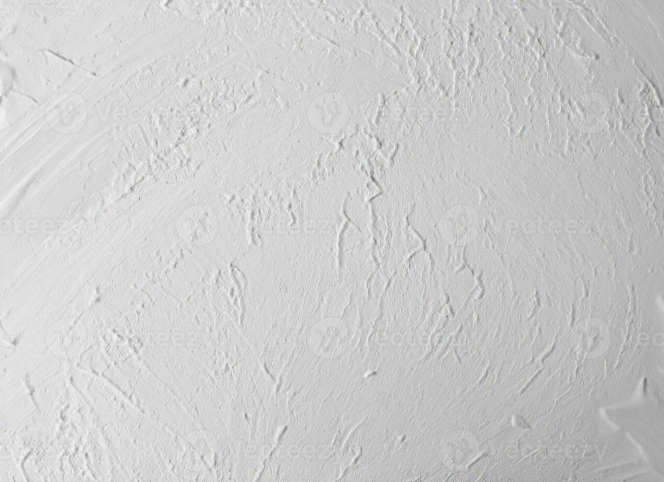 fond de texture de mur peint en blanc photo