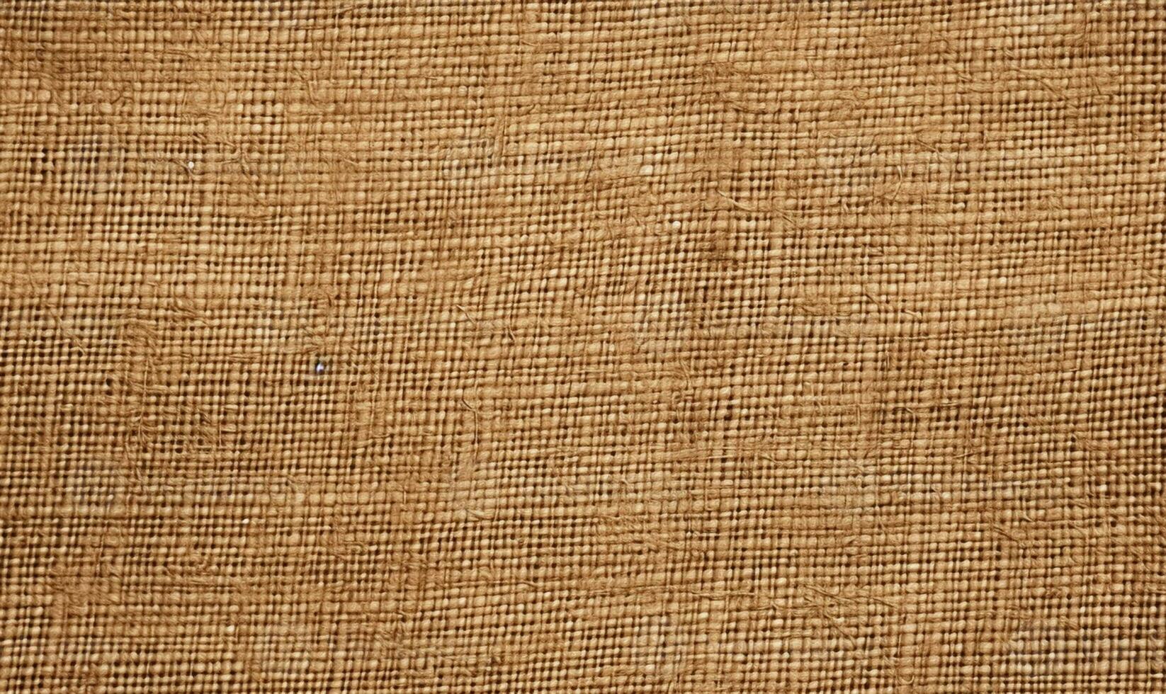 une jute toile de jute toile à sac Toile texture. ai généré photo