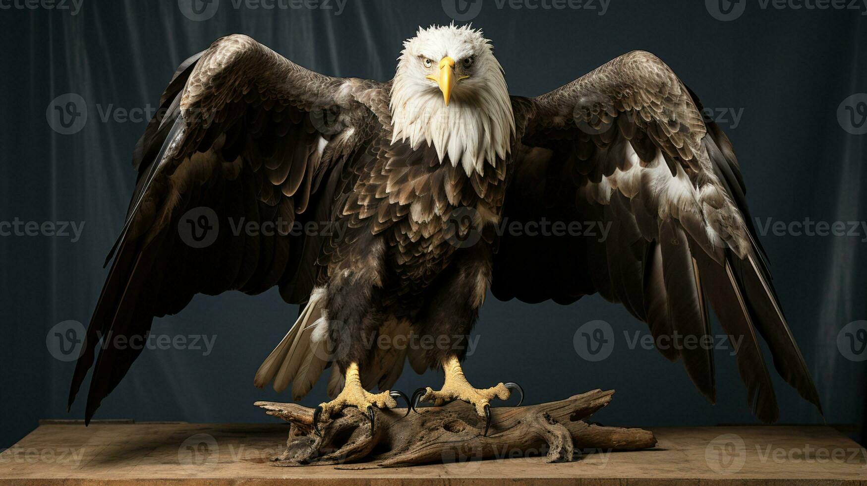 mature américain chauve aigle, portrait de faune photo