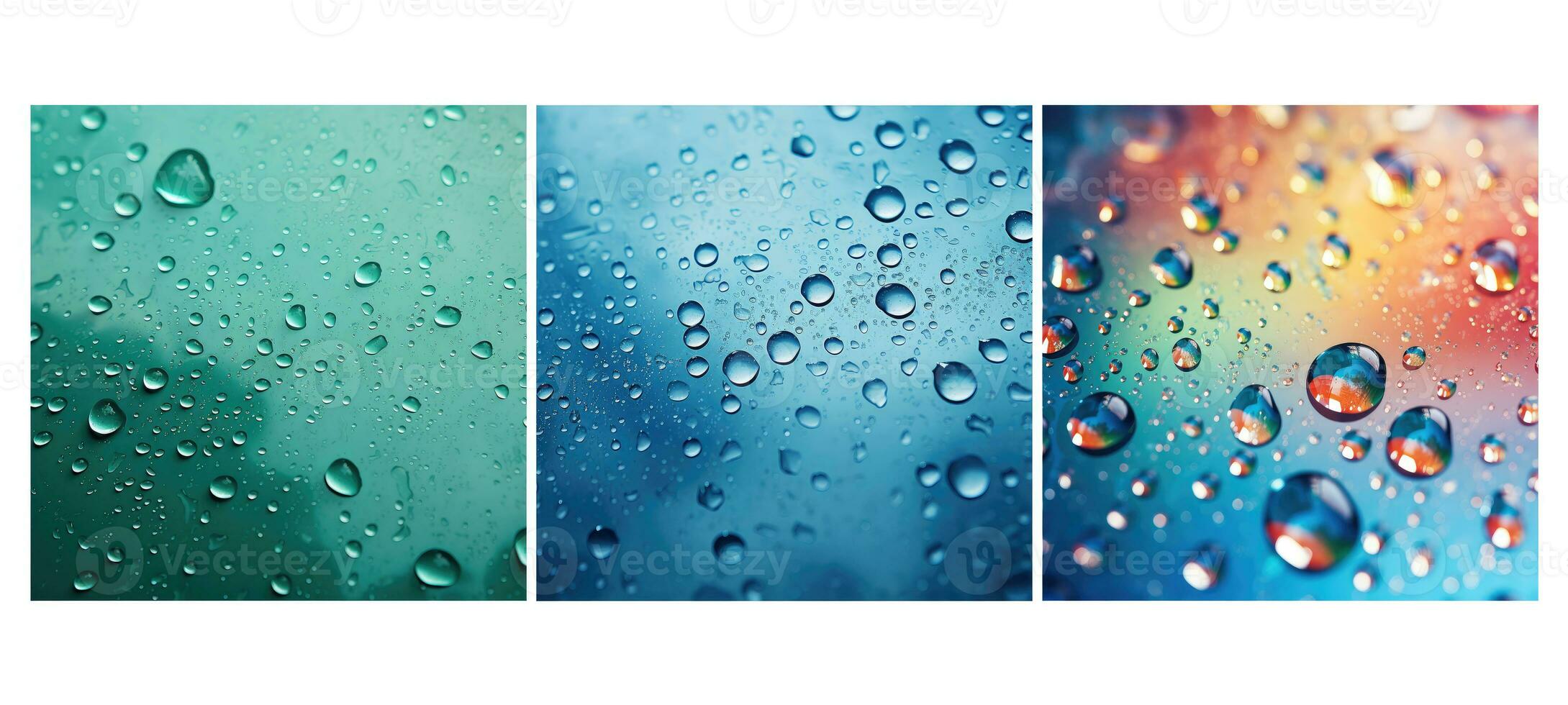 gouttes de pluie l'eau gouttelettes texture Contexte photo