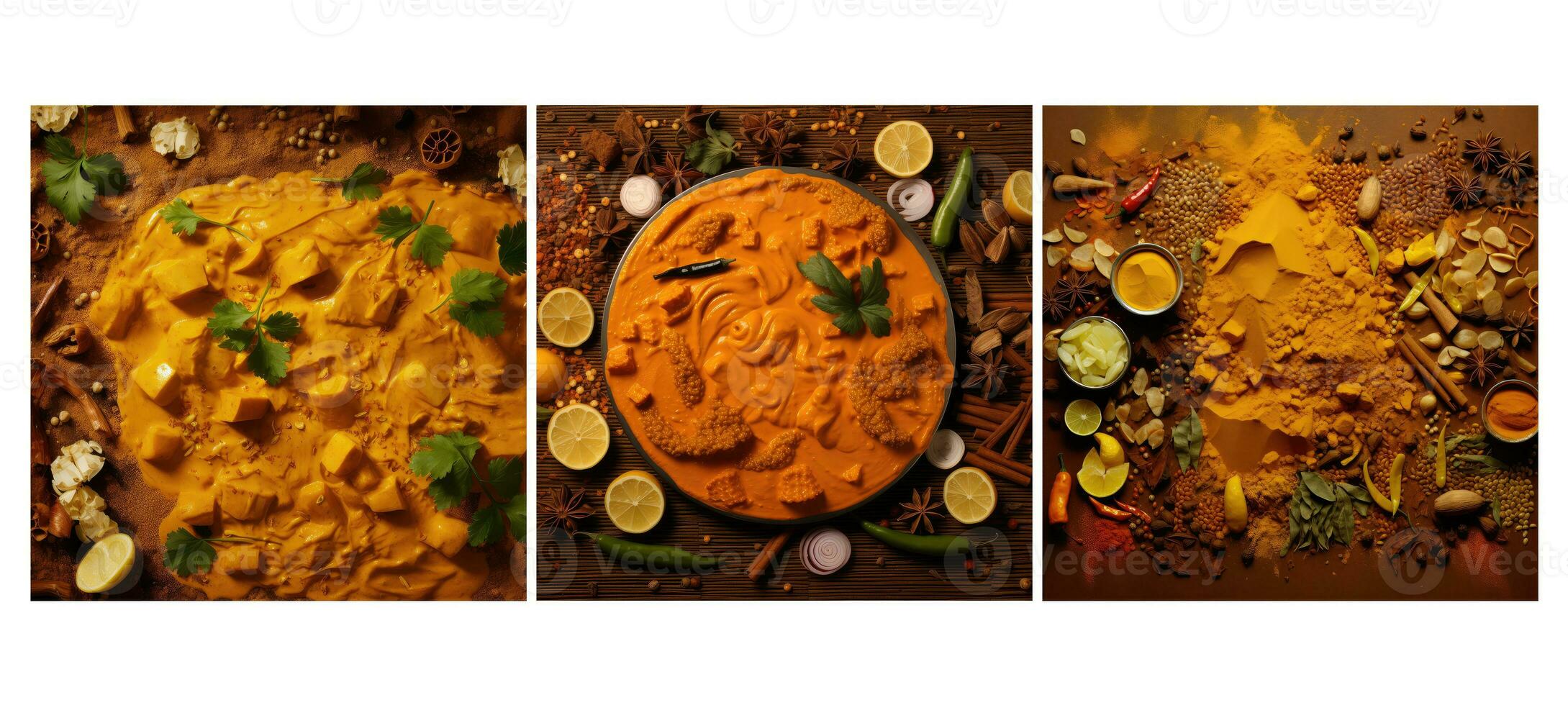 épicé curry nourriture texture Contexte photo