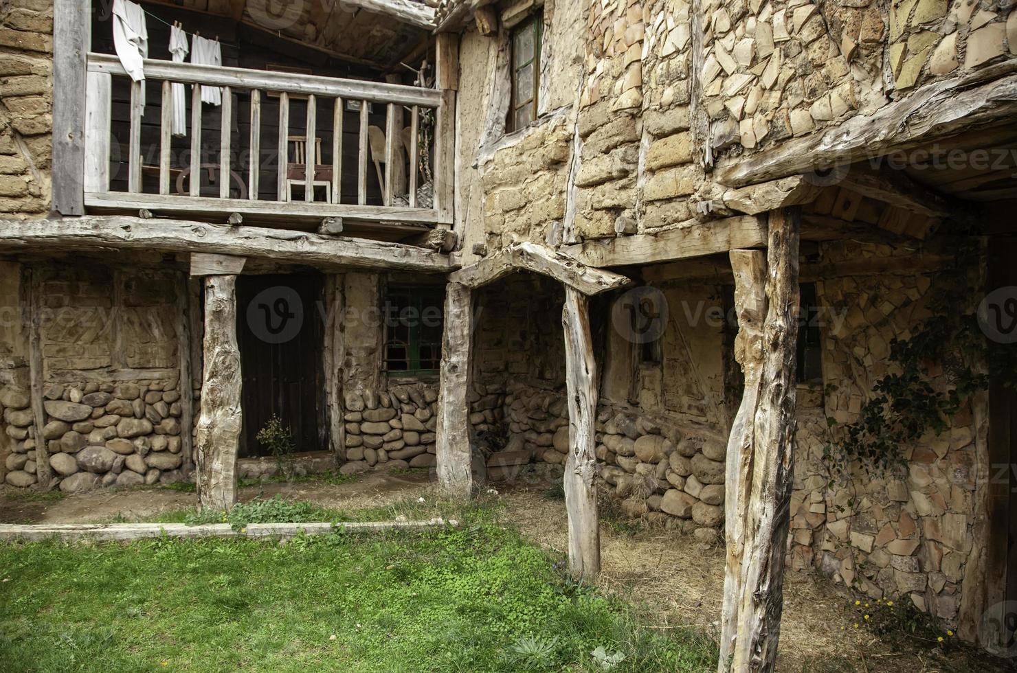 vieilles maisons en bois photo