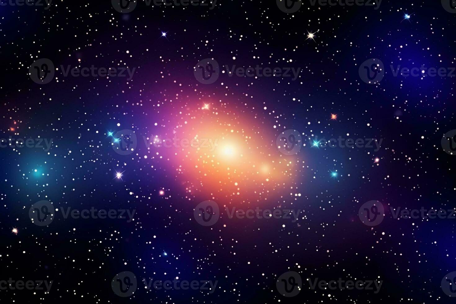 cosmique pente galaxie horizon pittoresque étoilé planétaire univers  graphique illustration génératif ai 28362784 Photo de stock chez Vecteezy