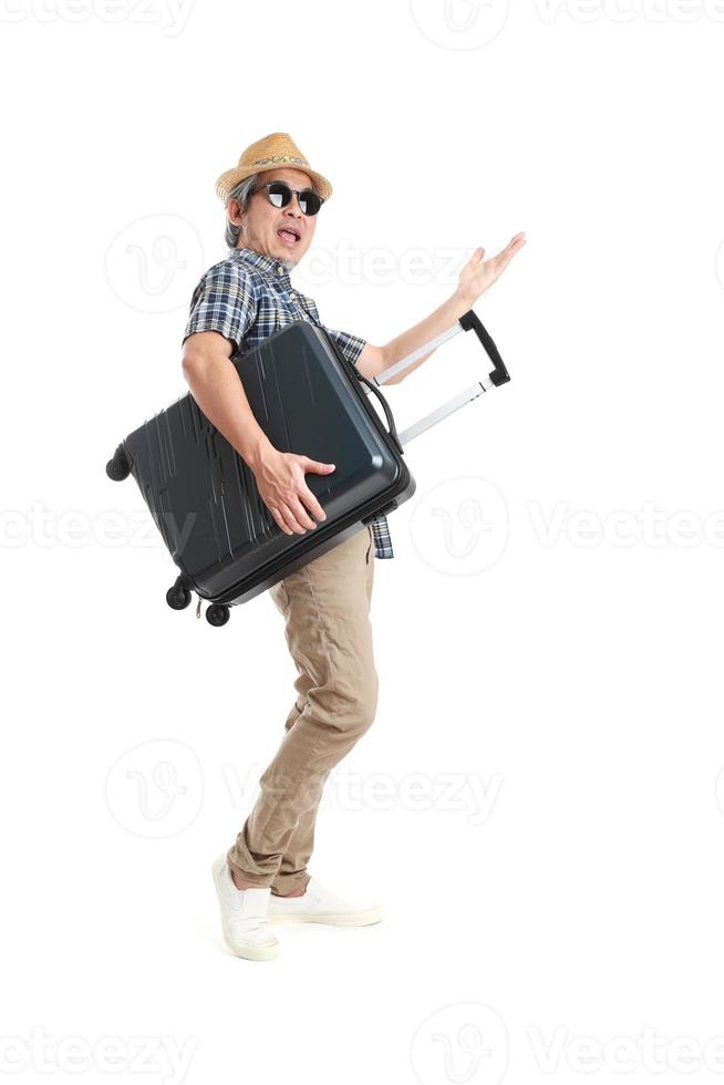 homme avec des bagages photo