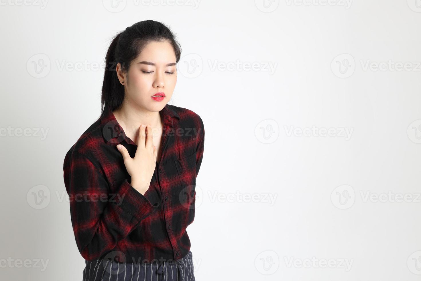 femme en studio photo