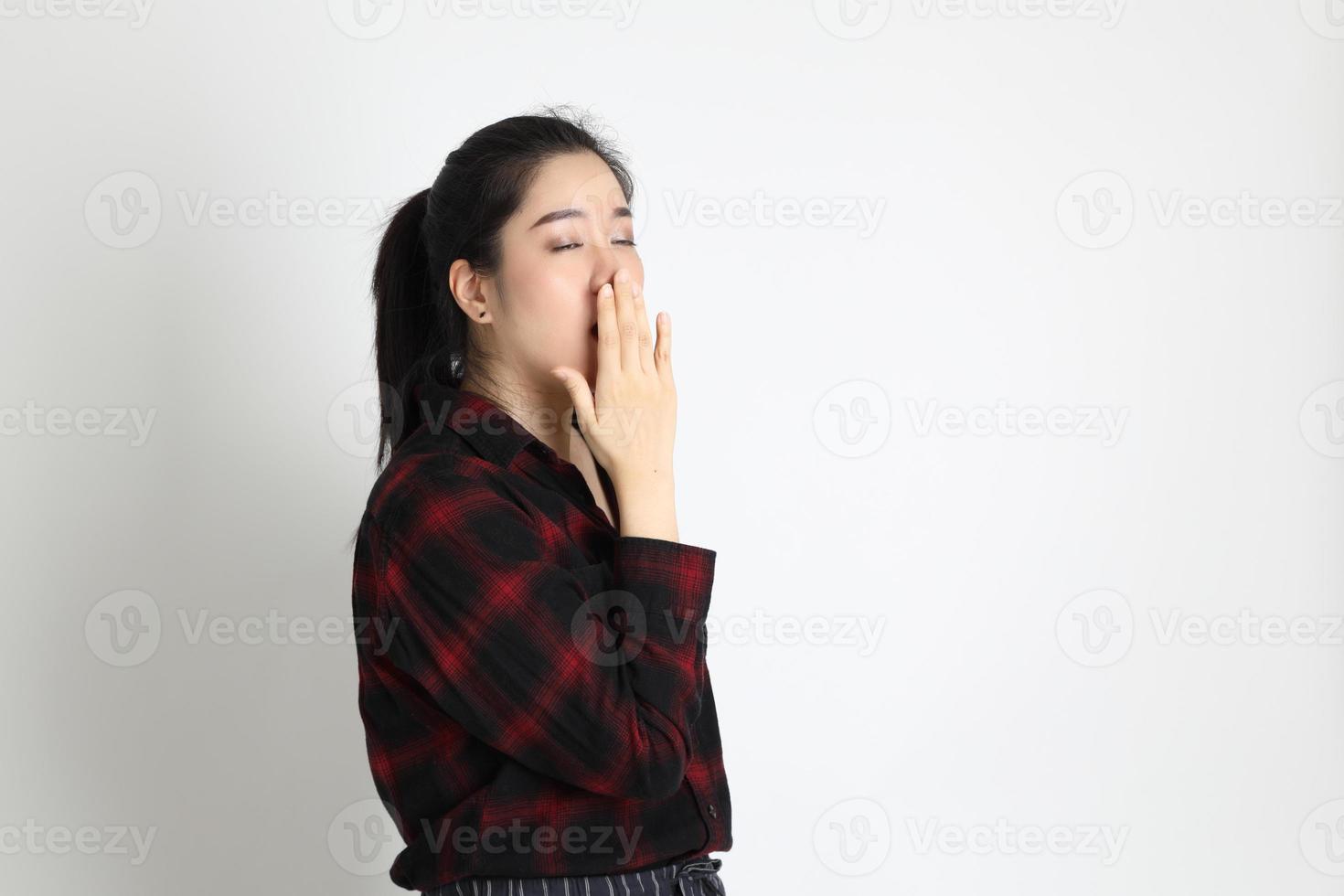 femme en studio photo