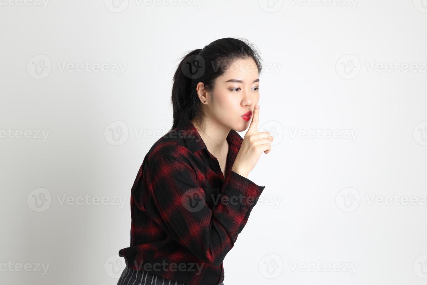 femme en studio photo