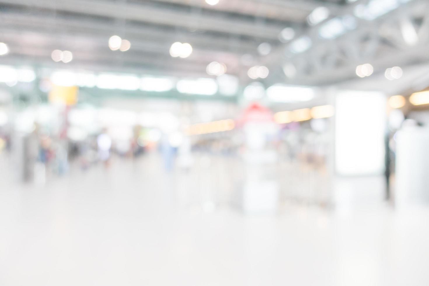 arrière-plan flou de l'aéroport photo