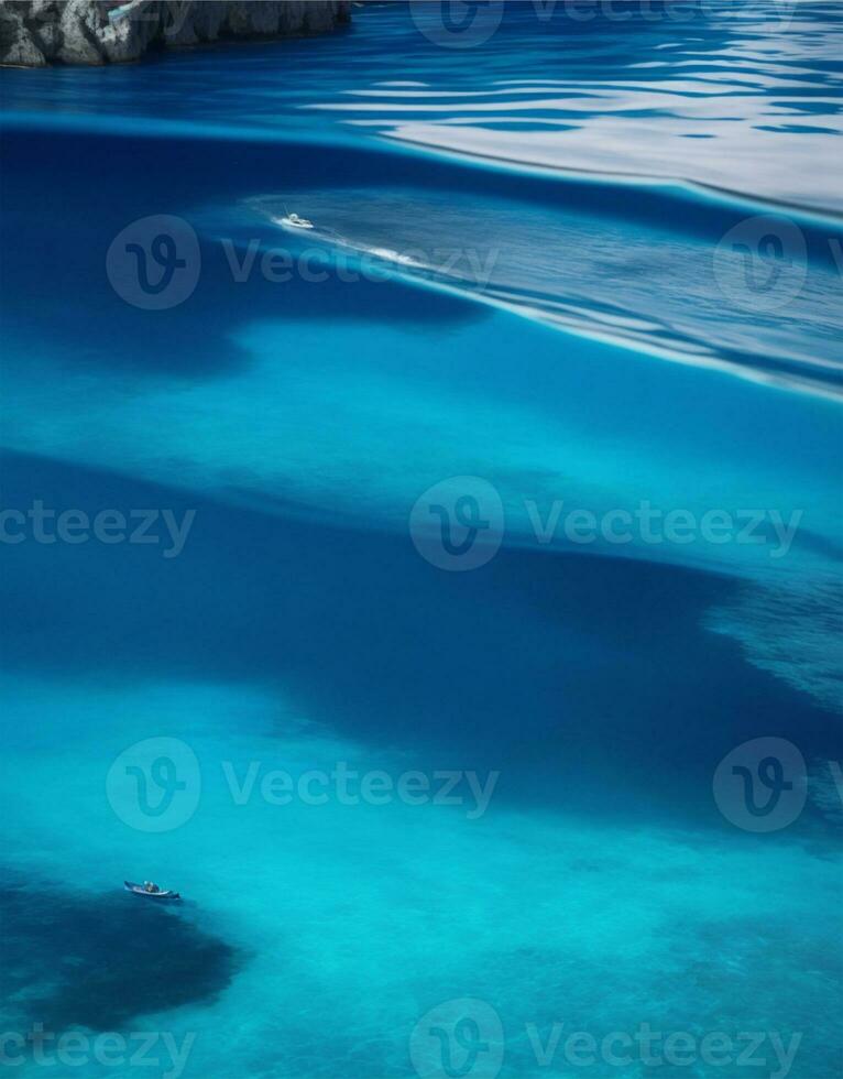 bleu l'eau océan photo