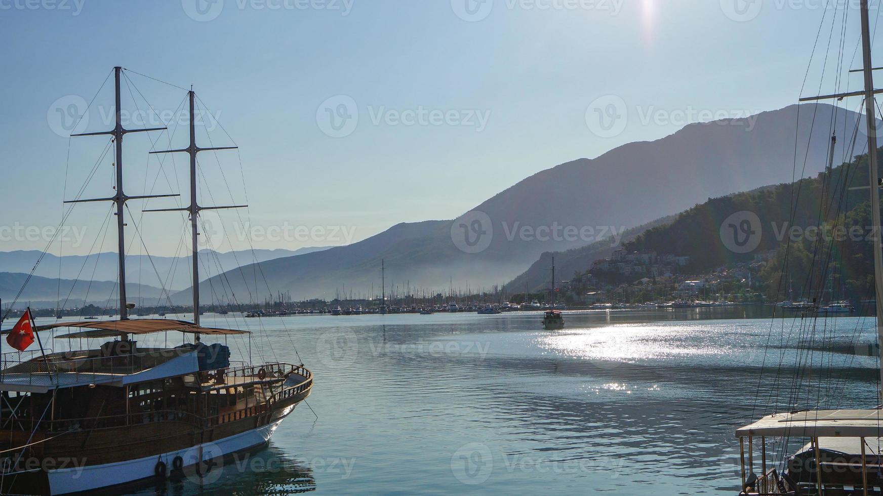 vues matinales de fethiye photo