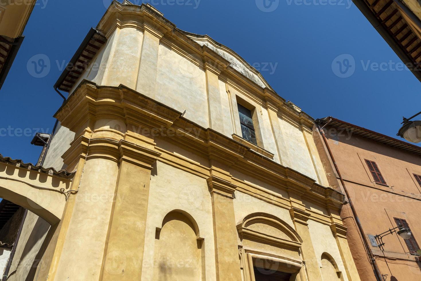 architecture des rues et des places de la ville de bevagna photo