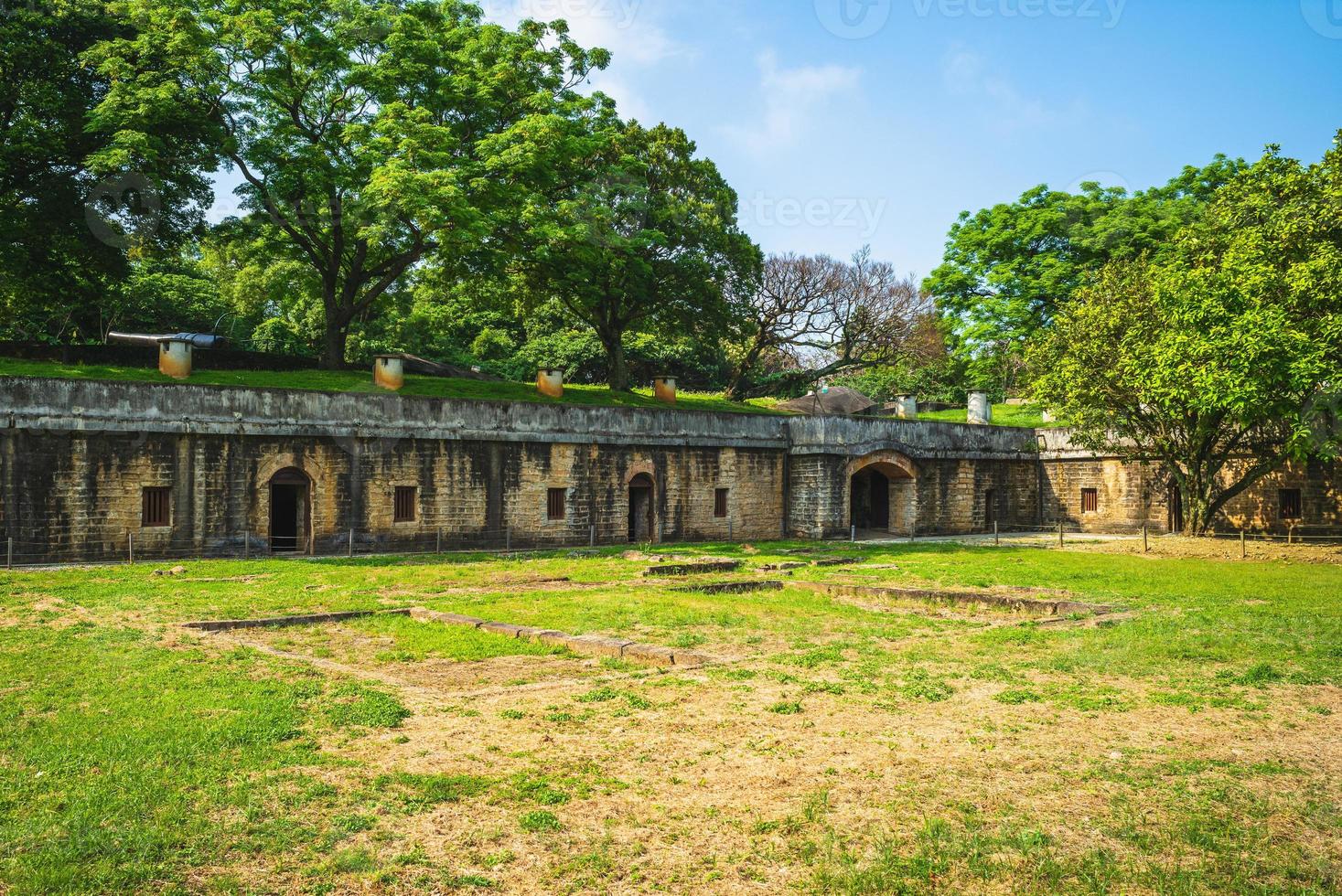 fort hobe, alias fort huwei, à tamsui, taipei, taïwan photo