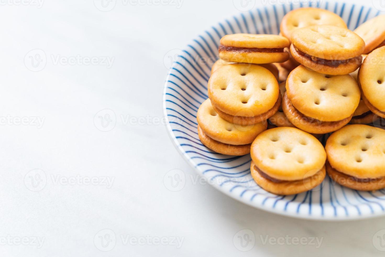 biscuit coco à la confiture d'ananas photo