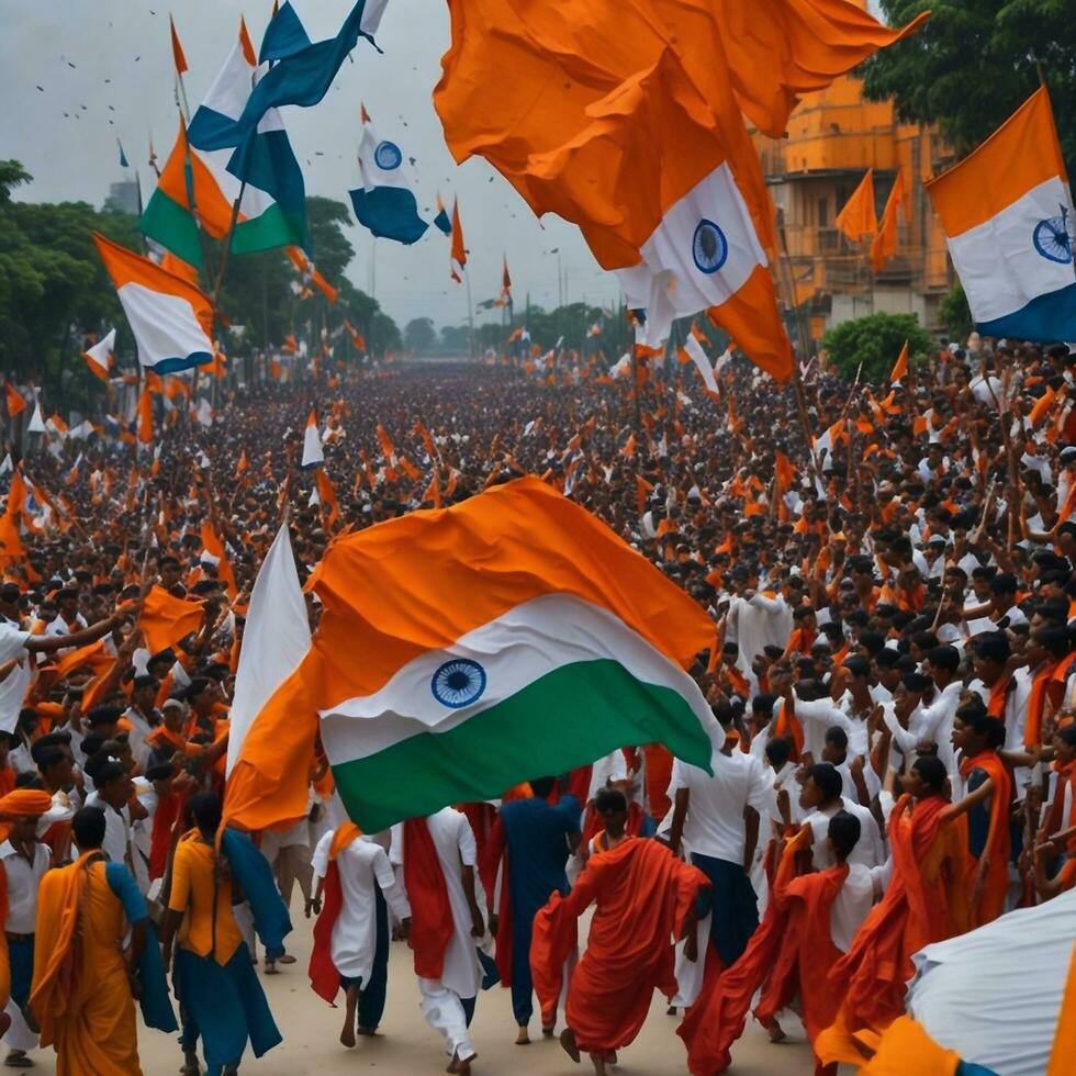 fête de l'indépendance de l'inde photo
