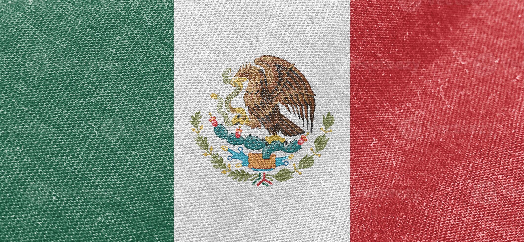 Mexique drapeau en tissu coton Matériel large drapeau fond d'écran photo