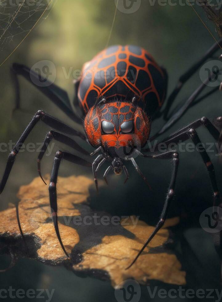 araignée en toile photo