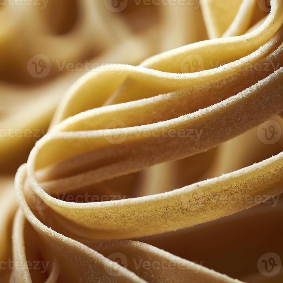 penne rigate de pâtes en forme de coeur sur une table en bois de