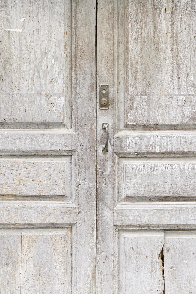 vieille porte en bois photo