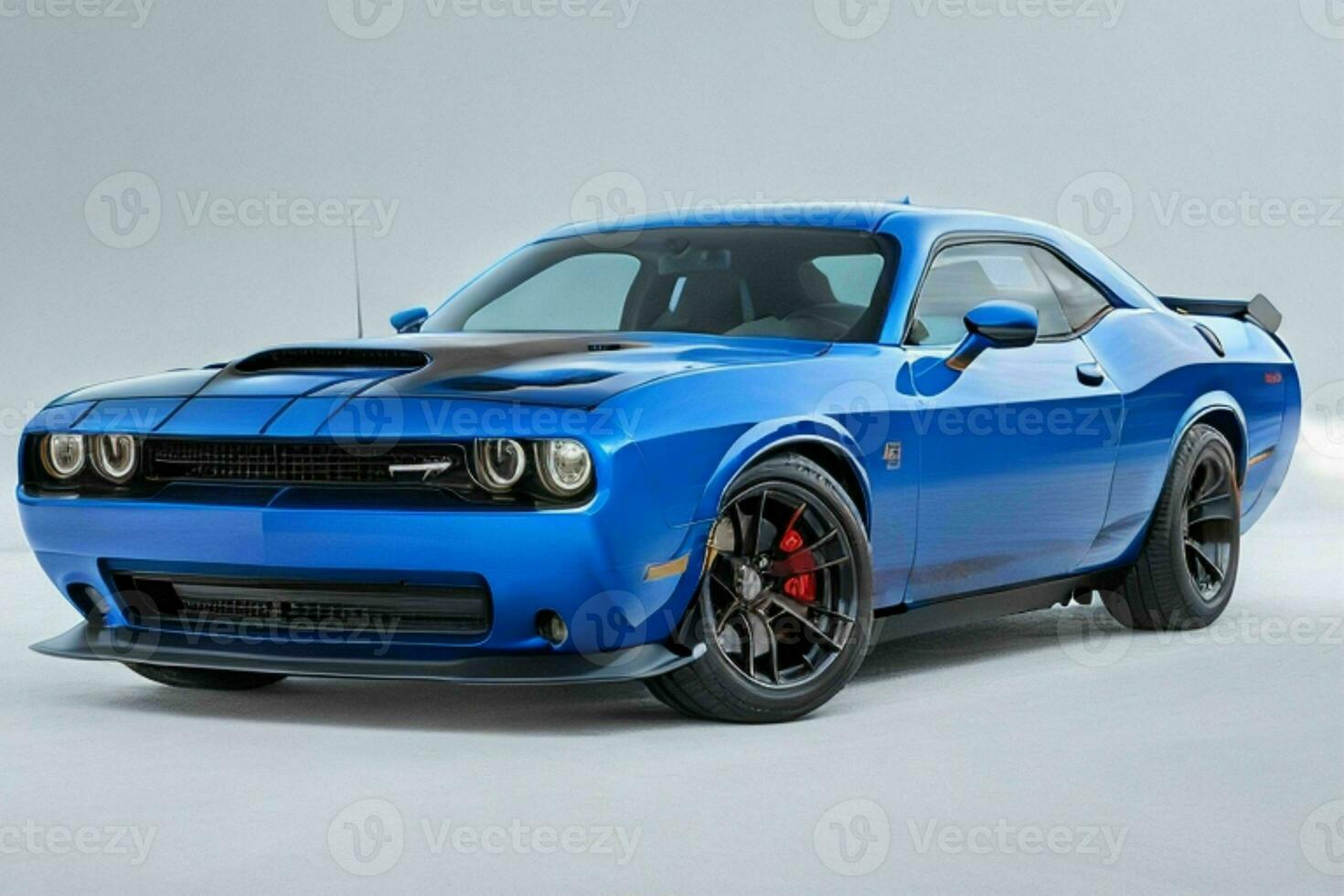 Esquive challenger srt chat de l'enfer yeux rouges muscle auto. pro photo