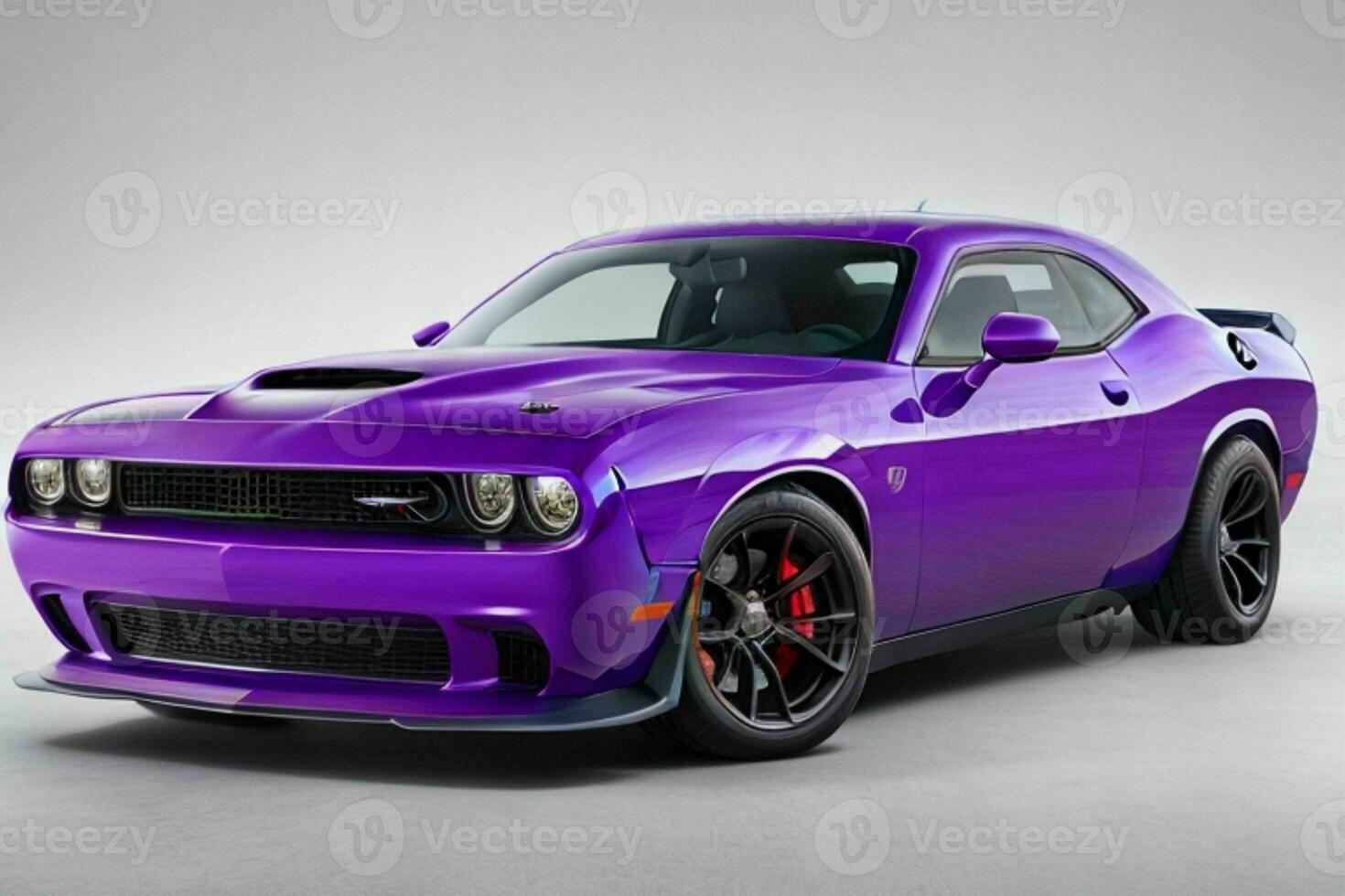 Esquive challenger srt chat de l'enfer yeux rouges muscle auto. pro photo