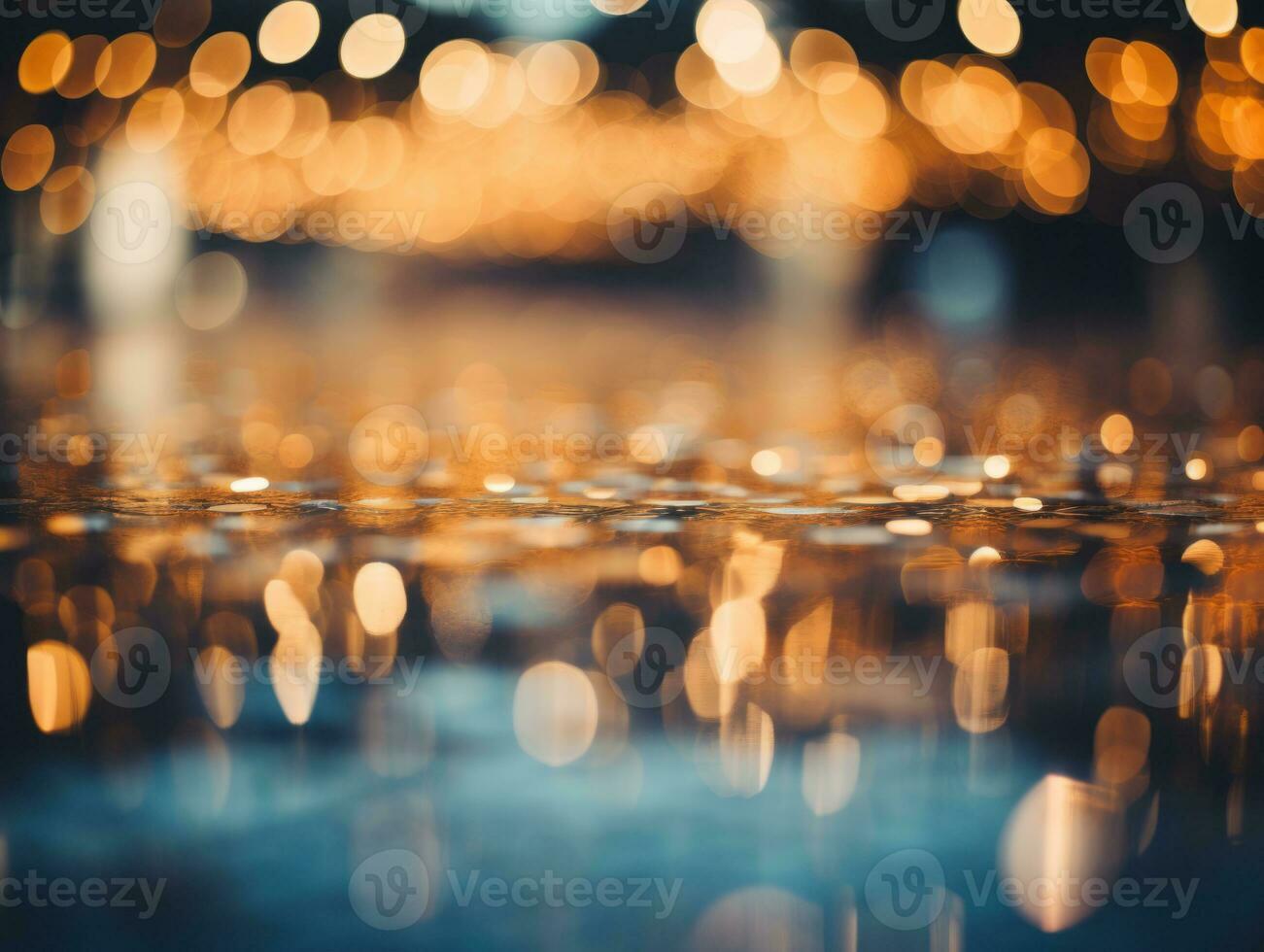 Noël composition avec bokeh Contexte et copie espace ai génératif photo