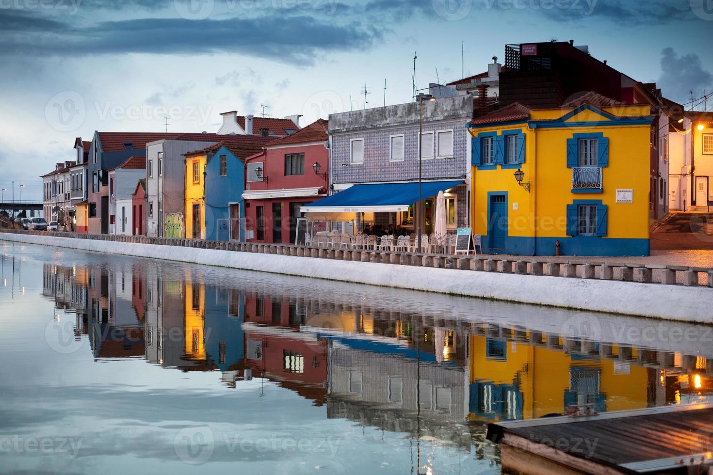 aveiro, portugal. maisons typiques photo