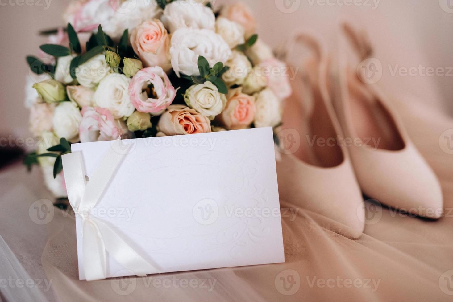 bouquet de mariage de fleurs photo